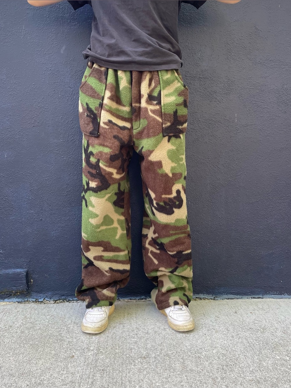 Vintage 90s Polarfleece by Malden fleece camo pants size XL